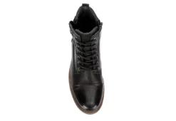 Restoration Mens Jump Lace-up Boot - Black -Fashion Men Shoe Store US 01 561070 05