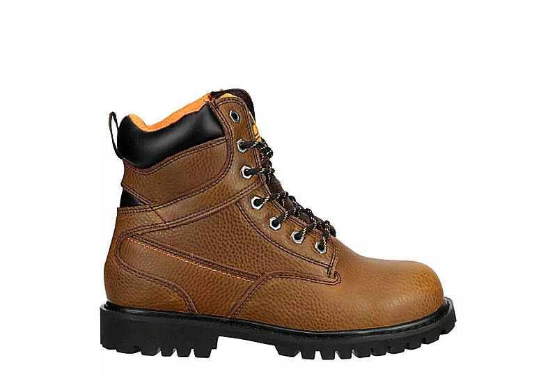 Work Master Mens Mt. Prospect Bl Work Boot - Brown 4 Work Master Mens Mt. Prospect Bl Work Boot - Brown - Image 2