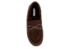 Restoration Mens Cabin Slipper - Dark Brown -Fashion Men Shoe Store US 01 580006 05