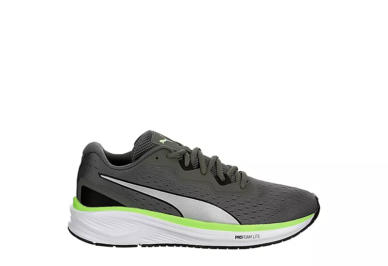 Puma Mens Aviator Runner Running Shoe - Grey 4 Puma Mens Aviator Runner Running Shoe - Grey - Image 2