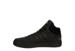 Adidas Mens Hoops 3.0 Mid Sneaker - Black 12 Adidas Mens Hoops 3.0 Mid Sneaker - Black -Fashion Men Shoe Store US 01 600493 03