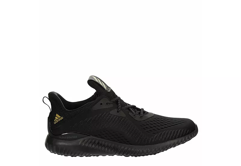 Adidas Mens Alphabounce Running Shoe - Black 4 Adidas Mens Alphabounce Running Shoe - Black - Image 2
