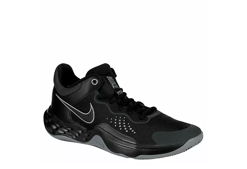 Nike Mens Fly By Mid 3 Basketball Shoe - Black 3 Nike Mens Fly By Mid 3 Basketball Shoe - Black