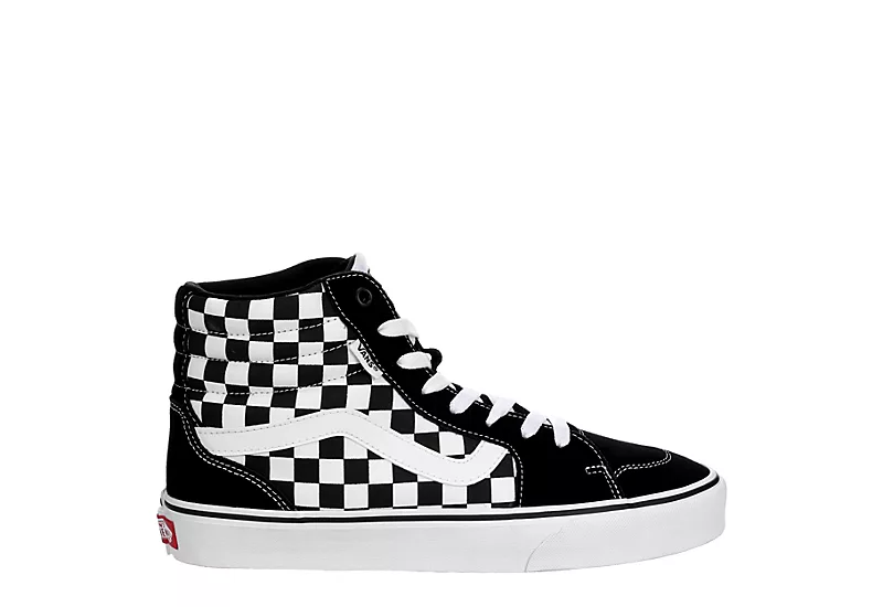 Vans Mens Filmore High Top Sneaker - Black 4 Vans Mens Filmore High Top Sneaker - Black - Image 2