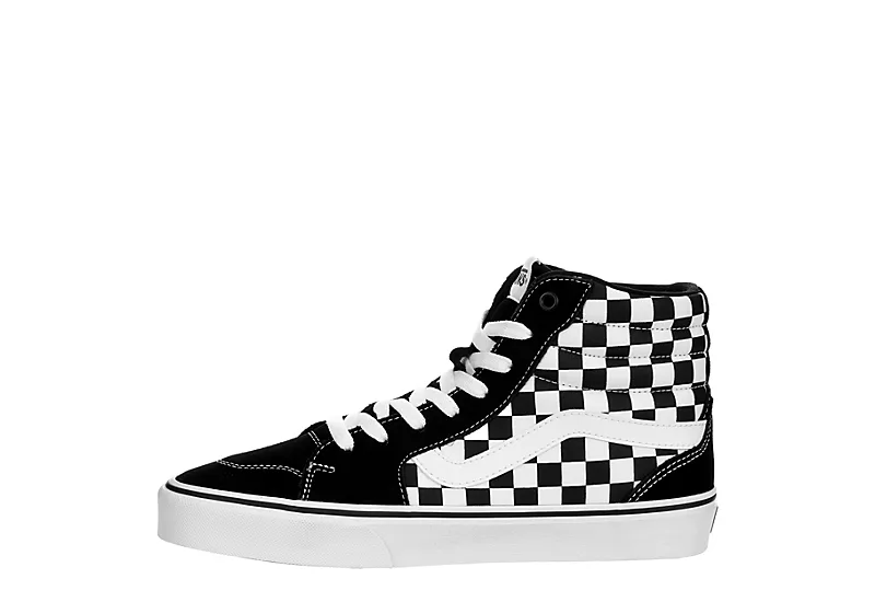 Vans Mens Filmore High Top Sneaker - Black 6 Vans Mens Filmore High Top Sneaker - Black - Image 4