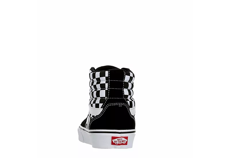 Vans Mens Filmore High Top Sneaker - Black 7 Vans Mens Filmore High Top Sneaker - Black - Image 5