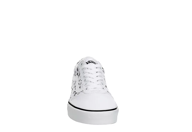 Vans Mens Ward Sneaker - White 5 Vans Mens Ward Sneaker - White - Image 3
