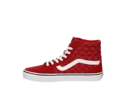Vans Mens Filmore High Top Sneaker - Red 12 Vans Mens Filmore High Top Sneaker - Red -Fashion Men Shoe Store US 01 600672 03