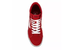 Vans Mens Filmore High Top Sneaker - Red 14 Vans Mens Filmore High Top Sneaker - Red -Fashion Men Shoe Store US 01 600672 05