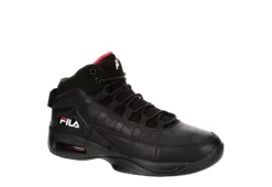 Fashion Men Shoe Store 12 Fila Mens Eigh Five Viz Basketball Shoe - Black