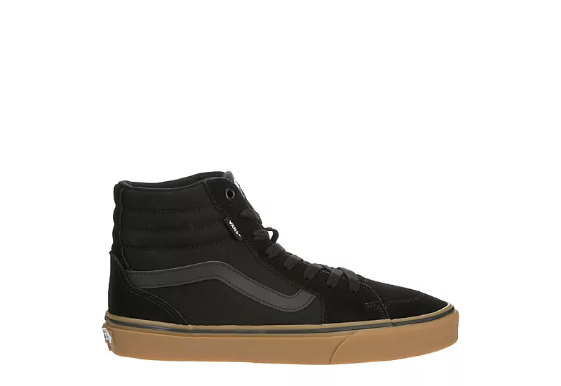 Vans Mens Filmore High Top Sneaker - Black 4 Vans Mens Filmore High Top Sneaker - Black - Image 2
