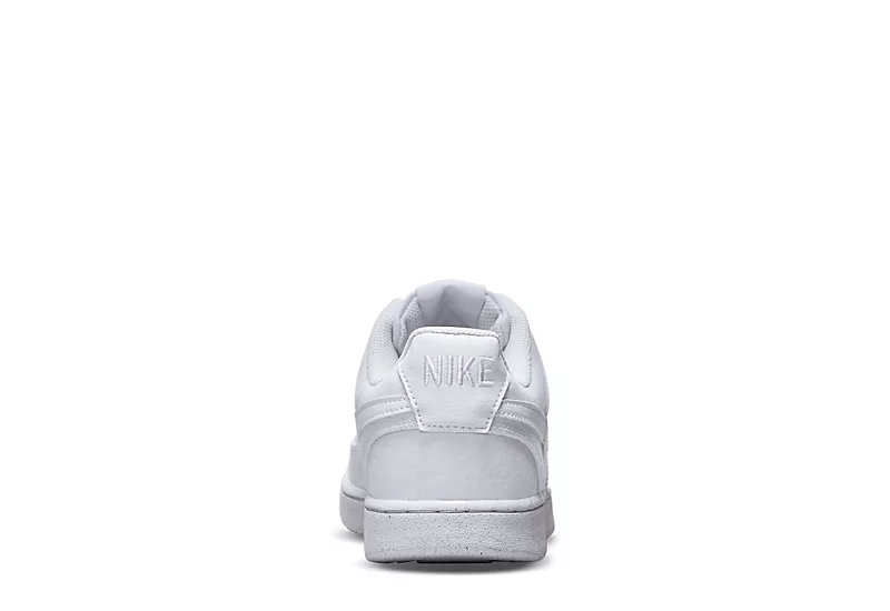 Nike Mens Court Vision Low Sneaker - White 6 Nike Mens Court Vision Low Sneaker - White - Image 4