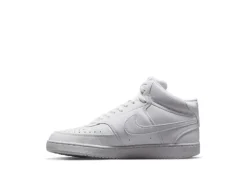 Nike Mens Court Vision Mid Sneaker - White -Fashion Men Shoe Store US 01 600788 02