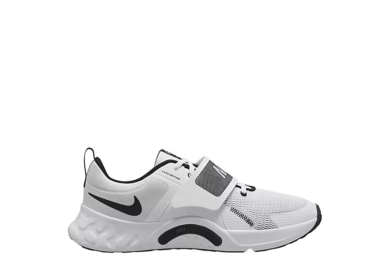 Nike Mens Renew Retaliation 4 Training Shoe - White 4 Nike Mens Renew Retaliation 4 Training Shoe - White - Image 2