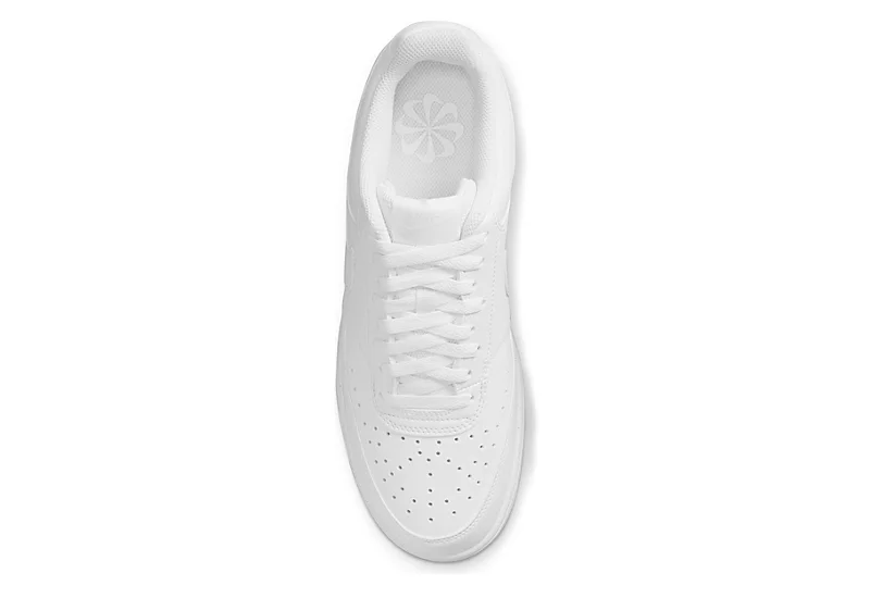 Nike Mens Court Vision Low Sneaker - White 7 Nike Mens Court Vision Low Sneaker - White - Image 5