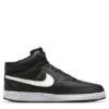 Nike Mens Court Vision Mid Sneaker - Black -Fashion Men Shoe Store US 01 600796 00
