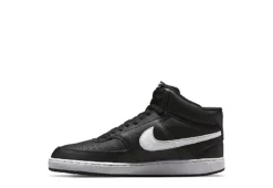 Nike Mens Court Vision Mid Sneaker - Black 11 Nike Mens Court Vision Mid Sneaker - Black -Fashion Men Shoe Store US 01 600796 02