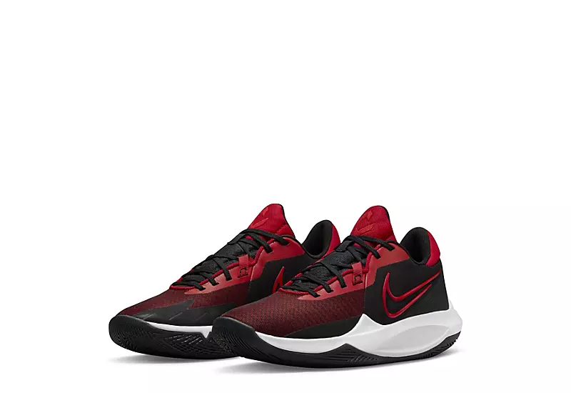 Nike Mens Precision 6 Basketball Shoes - Black 3 Nike Mens Precision 6 Basketball Shoes - Black