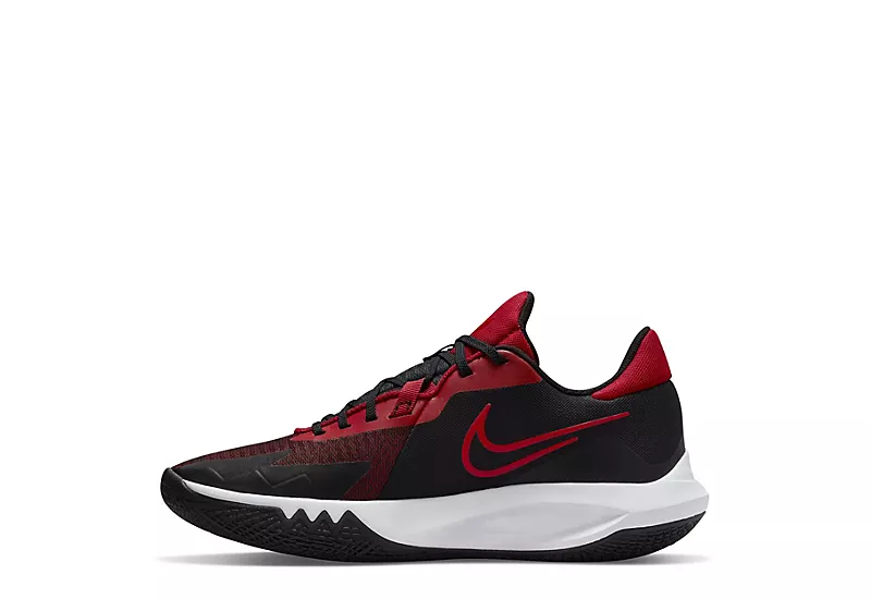 Nike Mens Precision 6 Basketball Shoes - Black 5 Nike Mens Precision 6 Basketball Shoes - Black - Image 3