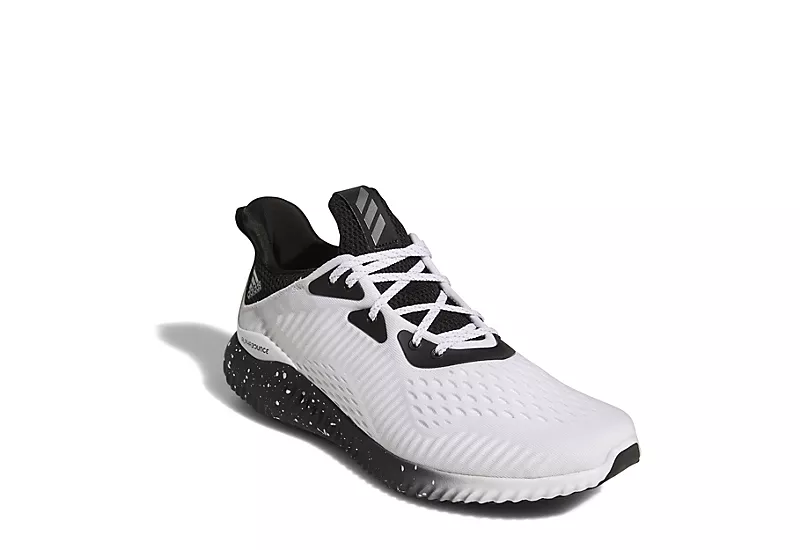 Adidas Mens Alphabounce Running Shoe - White 3 Adidas Mens Alphabounce Running Shoe - White