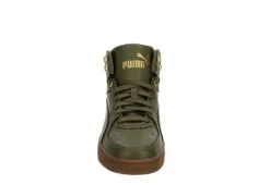Puma Mens Rebound Rugged Sneaker Boot - Olive 11 Puma Mens Rebound Rugged Sneaker Boot - Olive -Fashion Men Shoe Store US 01 600897 02