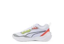 Puma Mens Playmaker Pro Basketball Shoe - White -Fashion Men Shoe Store US 01 600900 02