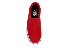 Vans Mens Asher Sneaker - Red 14 Vans Mens Asher Sneaker - Red -Fashion Men Shoe Store US 01 600933 05