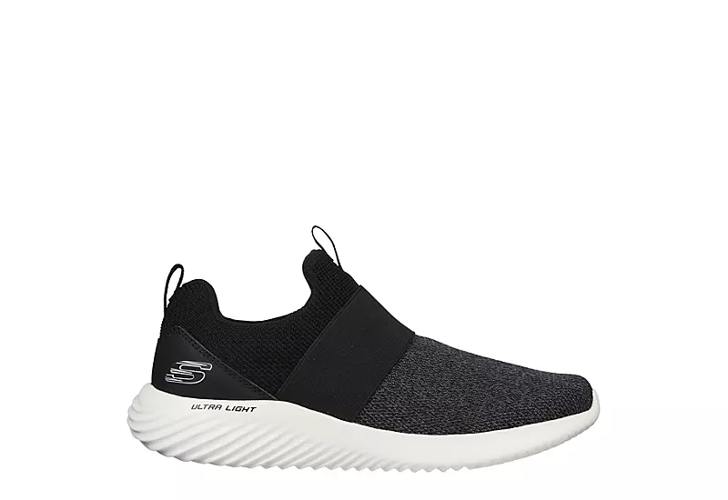Skechers Mens Bounder Intread - Black 4 Skechers Mens Bounder Intread - Black - Image 2