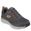 Skechers Mens Dlux Walker Commuter - Dark Grey -Fashion Men Shoe Store US 01 600968 00