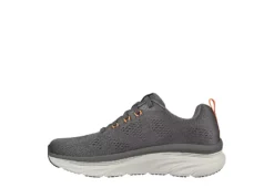 Skechers Mens Dlux Walker Commuter - Dark Grey -Fashion Men Shoe Store US 01 600968 02