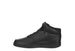 Nike Mens Court Vision Mid Sneaker - Black -Fashion Men Shoe Store US 01 601012 03