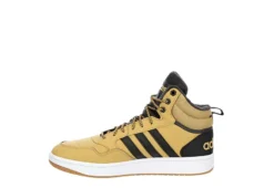 Adidas Mens Hoops 3.0 Mid Winter Sneaker - Beige -Fashion Men Shoe Store US 01 601039 03