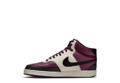 Nike Mens Court Vision Mid Sneaker - Dark Red -Fashion Men Shoe Store US 01 601109 02