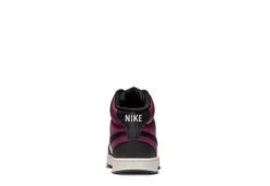 Nike Mens Court Vision Mid Sneaker - Dark Red -Fashion Men Shoe Store US 01 601109 03
