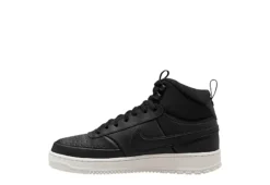 Nike Mens Court Vision Mid Winter Sneaker Boot - Black 11 Nike Mens Court Vision Mid Winter Sneaker Boot - Black -Fashion Men Shoe Store US 01 601110 02