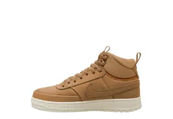 Nike Mens Court Vision Mid Winter Sneaker Boot - Wheat -Fashion Men Shoe Store US 01 601111 02
