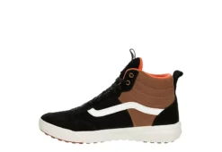 Vans Mens Range Exp Hi Vansguard Sneaker - Black -Fashion Men Shoe Store US 01 601139 03