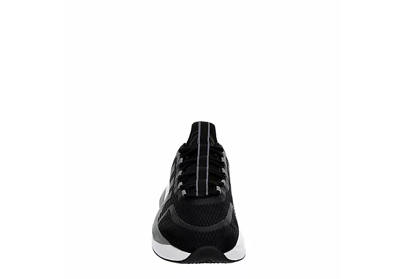 Adidas Mens Alphabounce Sneaker - Black 5 Adidas Mens Alphabounce Sneaker - Black - Image 3