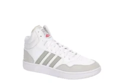 Adidas Mens Hoops 3.0 Mid Sneaker - White