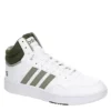 Adidas Mens Hoops 3.0 Mid Sneaker - White -Fashion Men Shoe Store US 01 601152 00