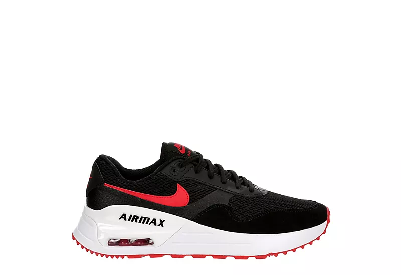 Nike Mens Air Max Systm Sneaker - Black 3 Nike Mens Air Max Systm Sneaker - Black - Image 2