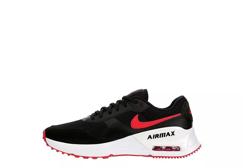 Nike Mens Air Max Systm Sneaker - Black 5 Nike Mens Air Max Systm Sneaker - Black - Image 4