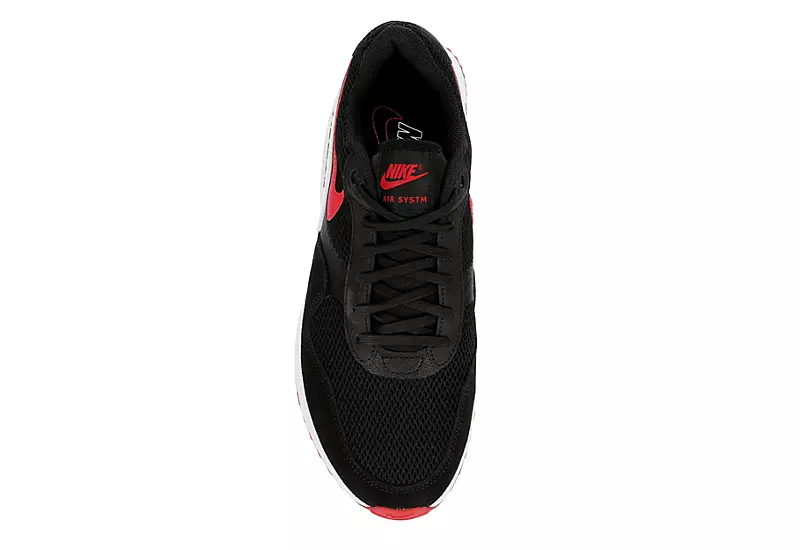 Nike Mens Air Max Systm Sneaker - Black 7 Nike Mens Air Max Systm Sneaker - Black - Image 6