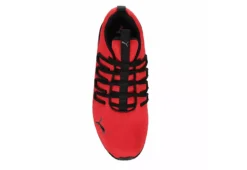 Puma Mens Axelion Sneaker - Red -Fashion Men Shoe Store US 01 601234 05