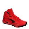 Puma Mens Playmaker Pro Mid Basketball Shoe - Red -Fashion Men Shoe Store US 01 601241 00