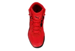 Puma Mens Playmaker Pro Mid Basketball Shoe - Red -Fashion Men Shoe Store US 01 601241 05