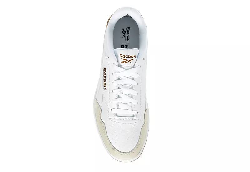 Reebok Mens Court Advance Sneaker - White 8 Reebok Mens Court Advance Sneaker - White - Image 6