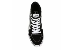 Vans Mens Filmore High Top Sneaker - White -Fashion Men Shoe Store US 01 601290 05