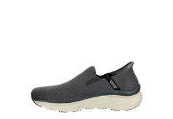 Skechers Mens Slip-ins Dlux Walker Orford - Dark Grey -Fashion Men Shoe Store US 01 601364 03