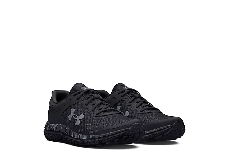 Under Armour Mens Charged Assert 10 Running Shoe - Black 3 Under Armour Mens Charged Assert 10 Running Shoe - Black